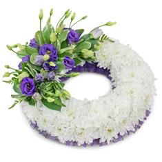  Wreath Blue and White