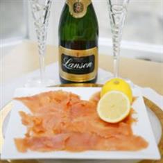 Champagne and Smoked Salmon