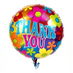 Thank You Balloon Sold as add-on