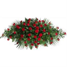 Red Rose Casket Spray 