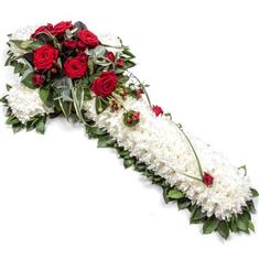 Based Red Rose Cross