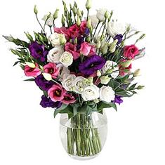 Hand Tied Lisianthus