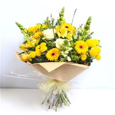 Sunrise Yellow Hand tied 