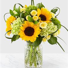 Summer Sunflower Hand tied