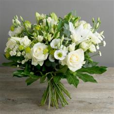 Seasonal White Hand tied 