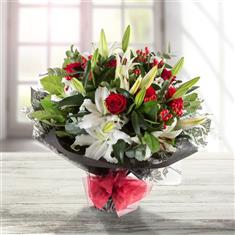 Christmas Roses and Lilies 
