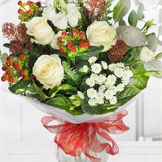 Christmas Hand tied Whites